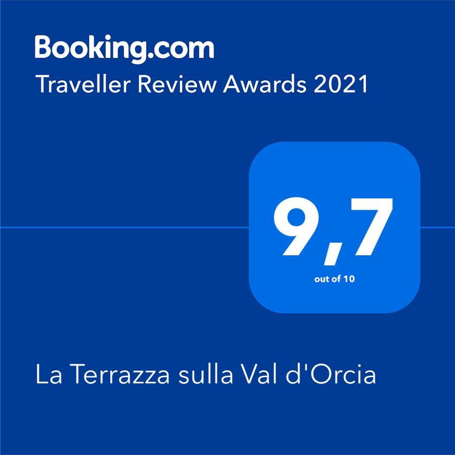 דירות Castiglione dʼOrcia La Terrazza Sulla Val D'Orcia מראה חיצוני תמונה