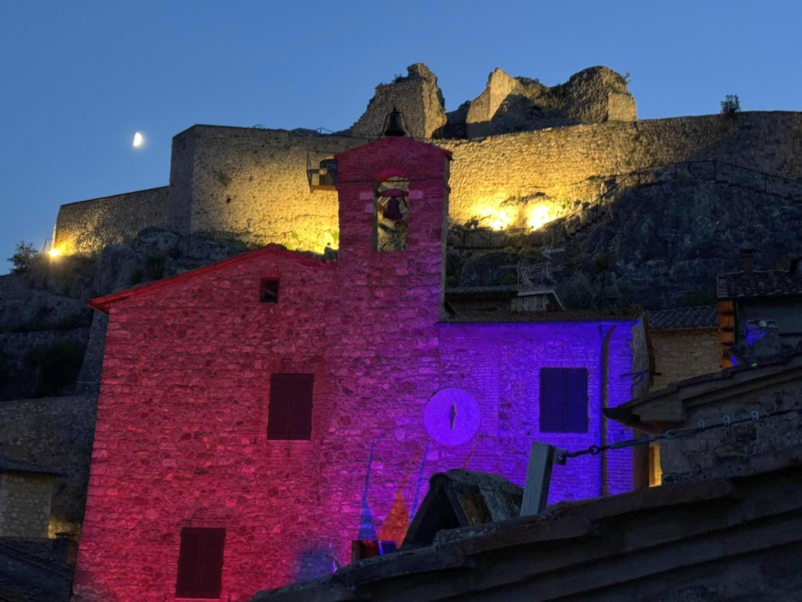 דירות Castiglione dʼOrcia La Terrazza Sulla Val D'Orcia מראה חיצוני תמונה