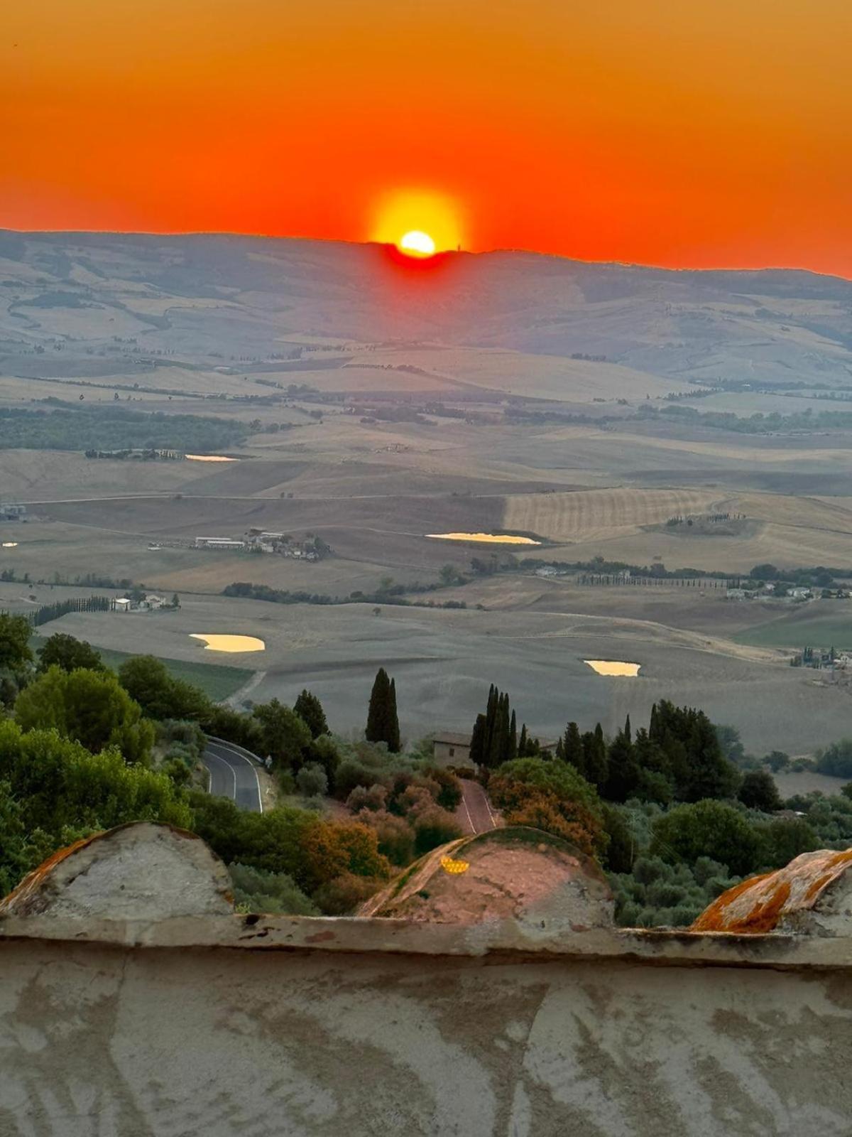 דירות Castiglione dʼOrcia La Terrazza Sulla Val D'Orcia מראה חיצוני תמונה