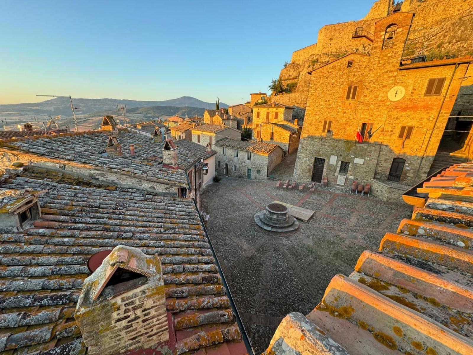 דירות Castiglione dʼOrcia La Terrazza Sulla Val D'Orcia מראה חיצוני תמונה