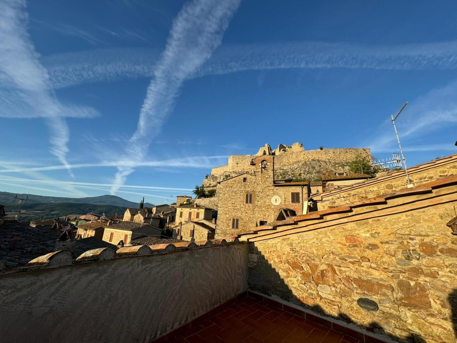 דירות Castiglione dʼOrcia La Terrazza Sulla Val D'Orcia מראה חיצוני תמונה