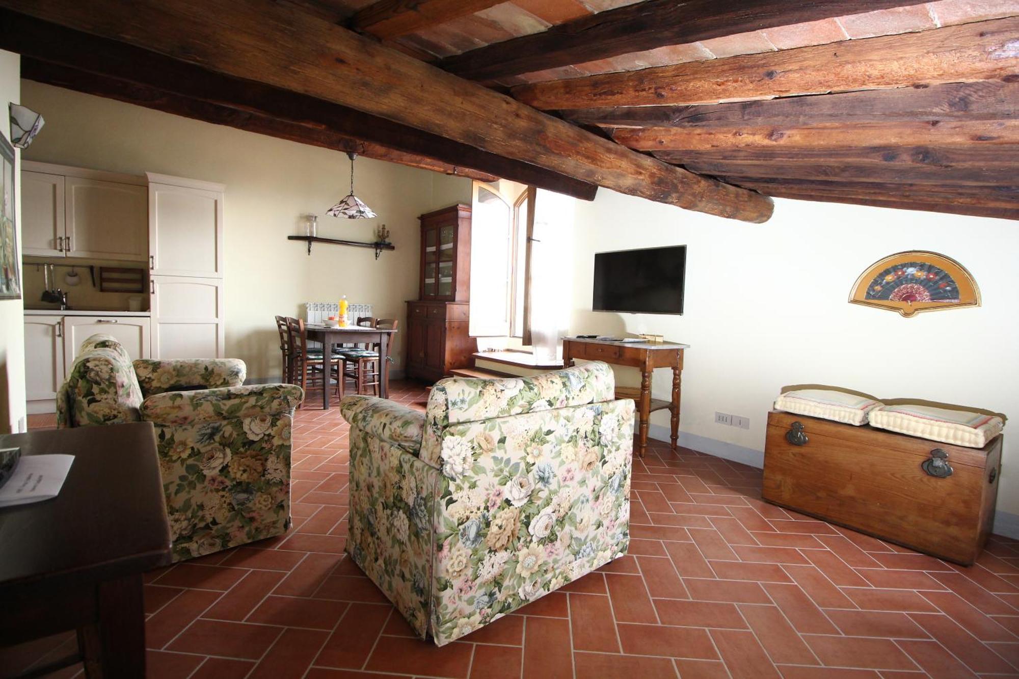 דירות Castiglione dʼOrcia La Terrazza Sulla Val D'Orcia מראה חיצוני תמונה